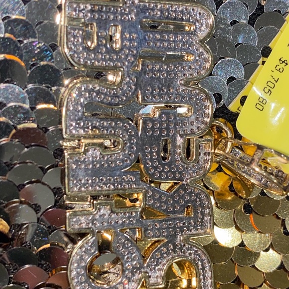 10k Solid Real Gold Real Diamond Custom pendant for men, dream chaser NOT PLATED - Picture 5 of 6